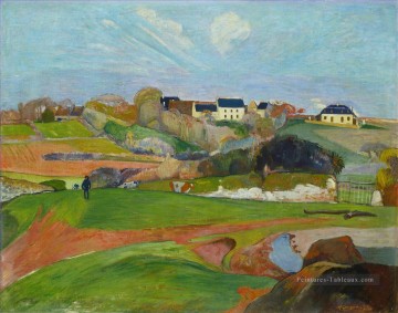 Paysage au Pouldu Paul Gauguin Peinture à l'huile